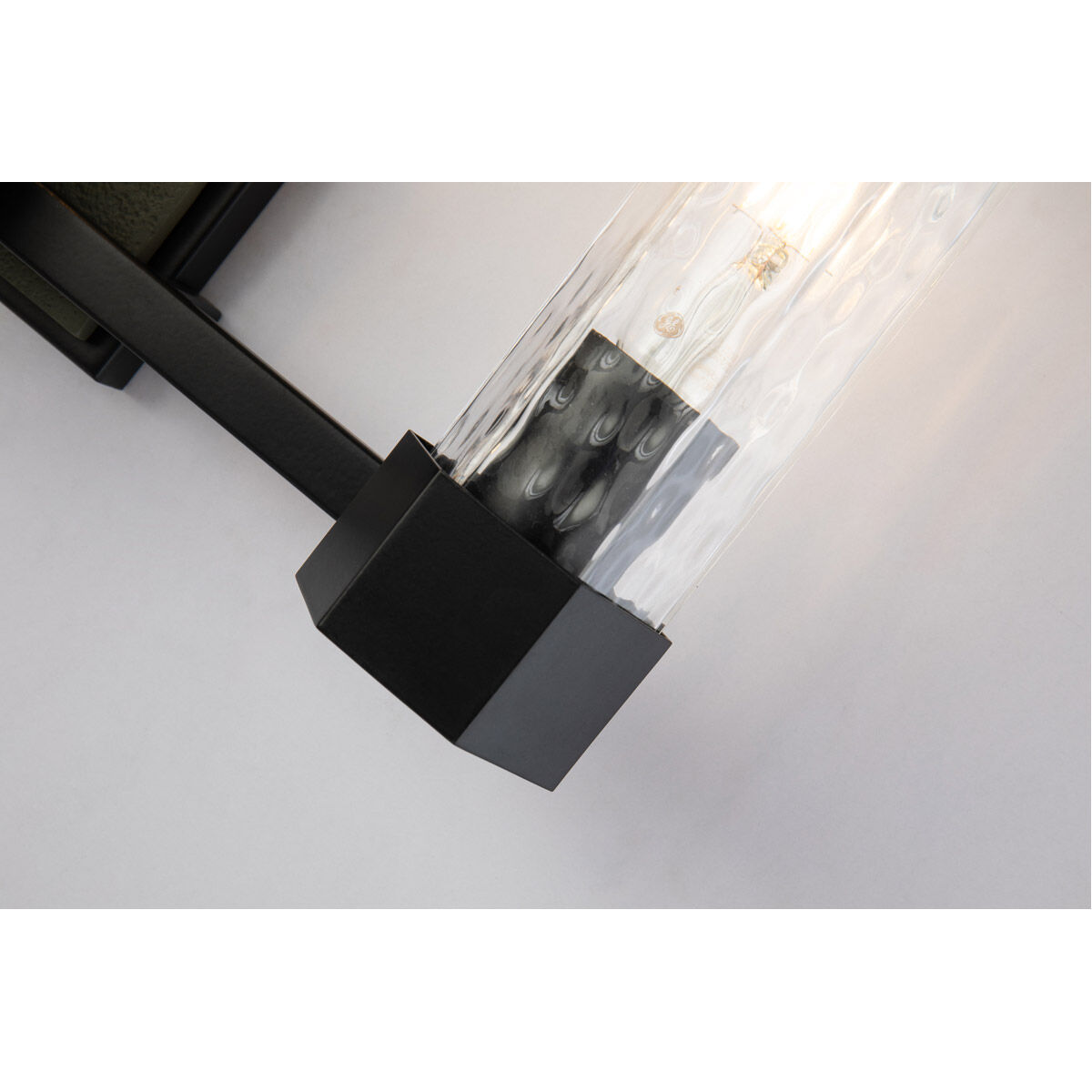 Navarre 3 Light 21 inch Black+Grey Bath Light Wall Light